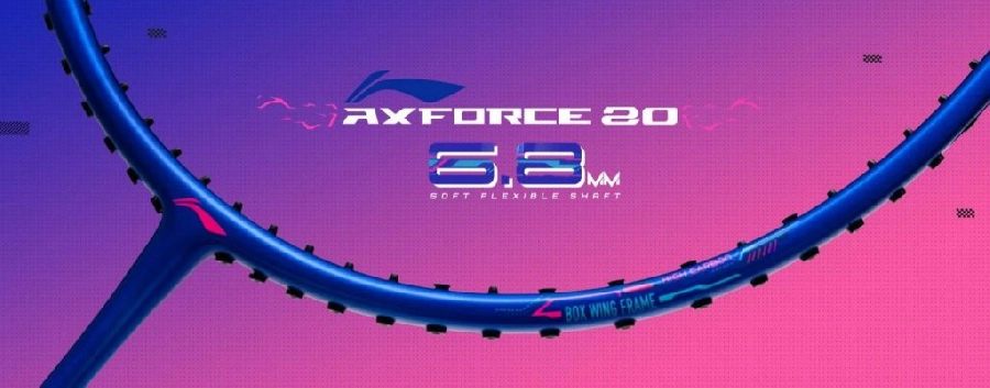 Công nghệ BOX WING FRAME của vợt cầu lông Lining Axforce 50