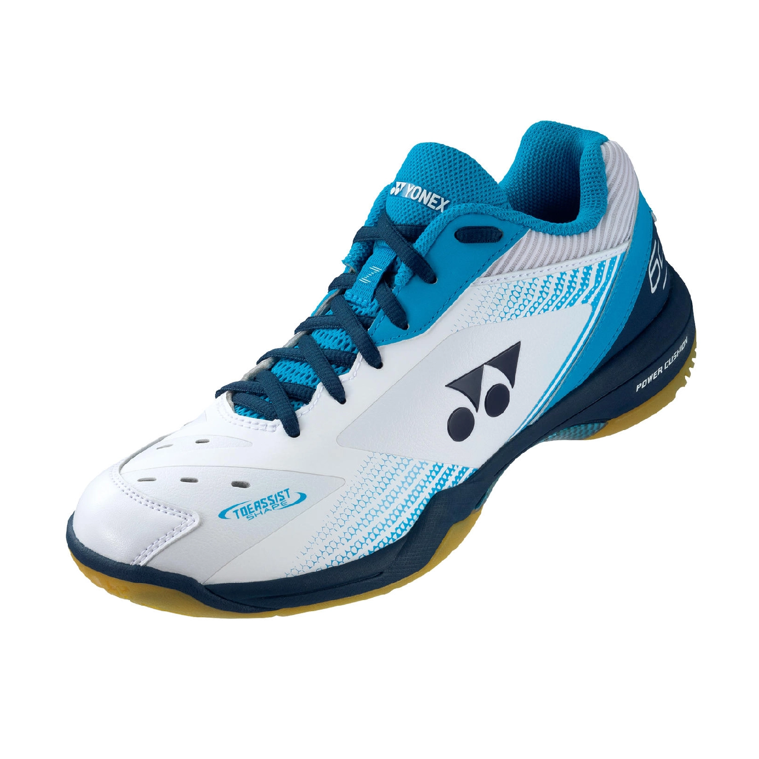 Giày Cầu Lông Yonex SHB 65Z3 Men - Trắng xanh