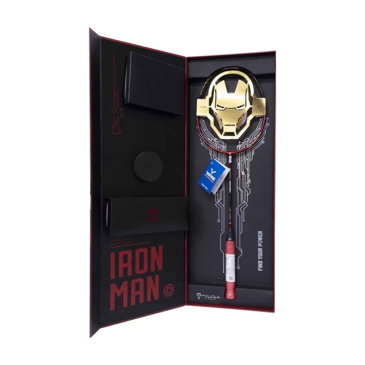 Set Vợt Cầu Lông Victor IRON MAN GB